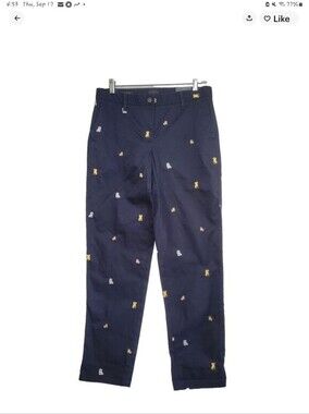 Women’s Navy Dog Embroided-Talbots